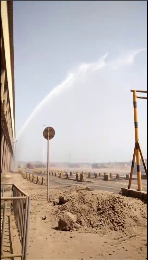 山西國投集團山西鋁業有限公司噴淋除塵工程